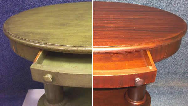 Tables, tops, chairs, refinishing